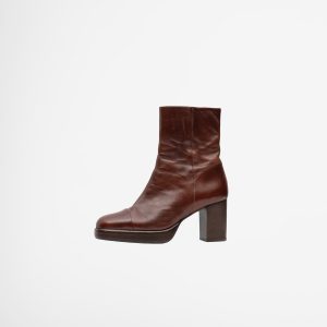 Brown Leather Boots