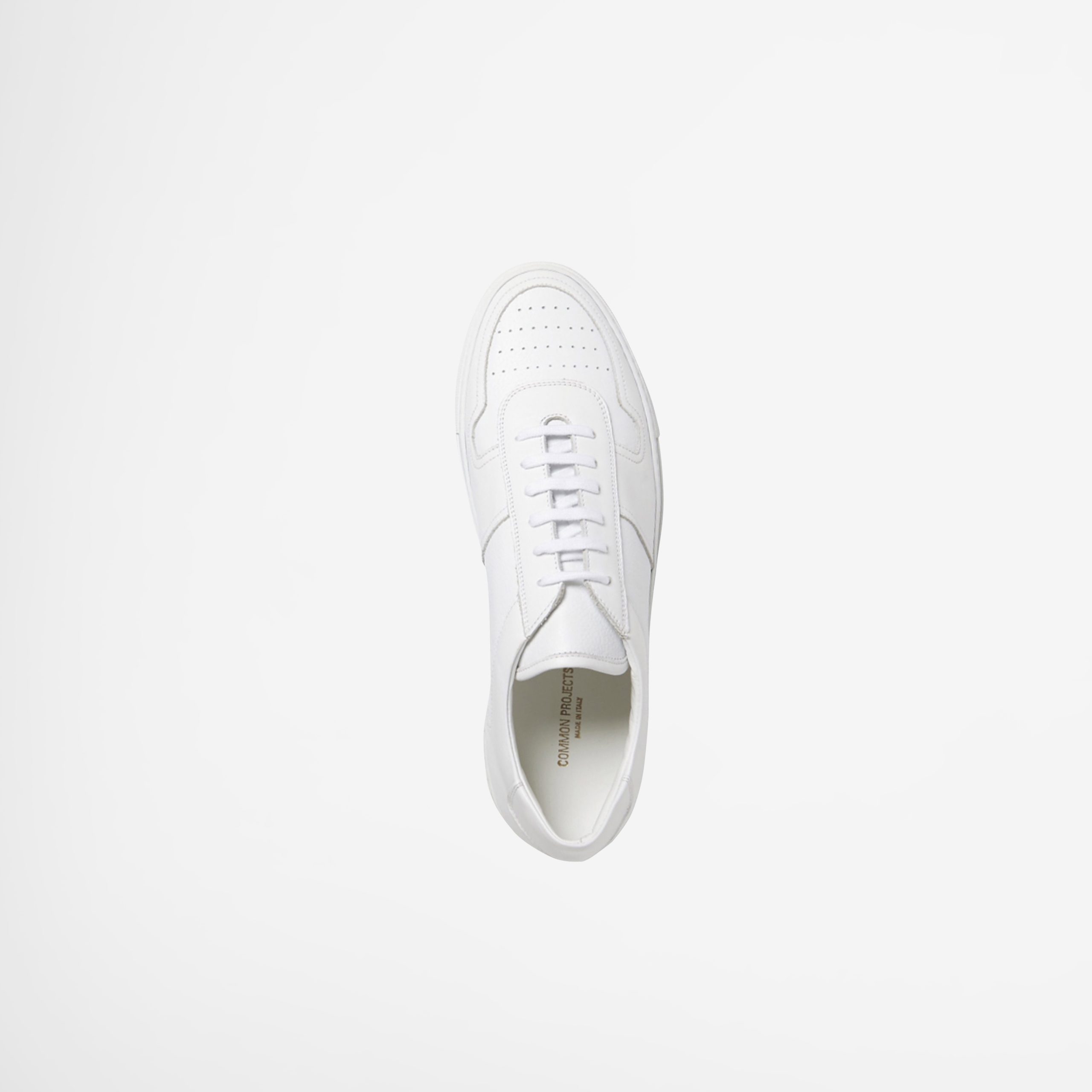 Monocolored Leather Sneakers - Image 2
