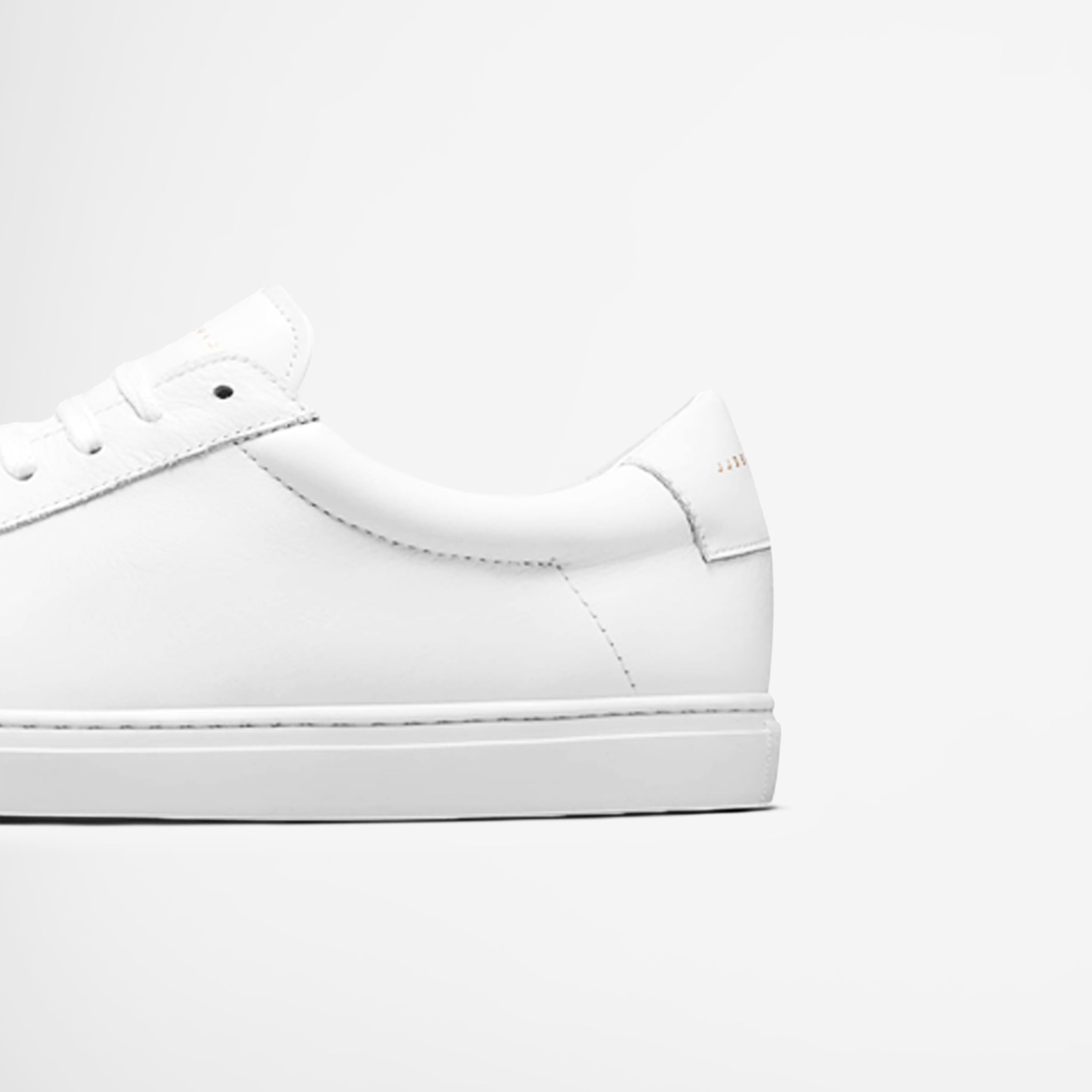 Monocolored Leather Sneakers - Image 3